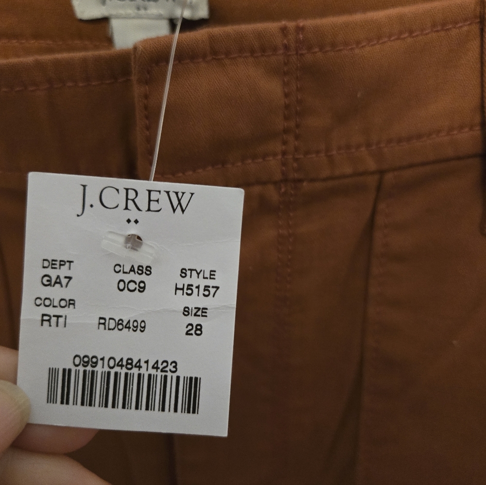 J. Crew Womens Rust Hi Rise SKINNY - Picture 4 of 6